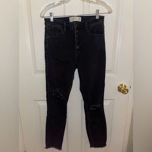 Abercrombie & Fitch Black Jeans
